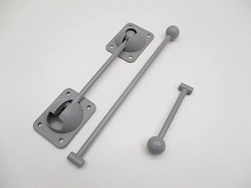 Truck Van Cargo Trailer Gray Plastic Door Holder Kit
