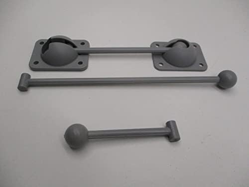 Truck Van Cargo Trailer Gray Plastic Door Holder Kit