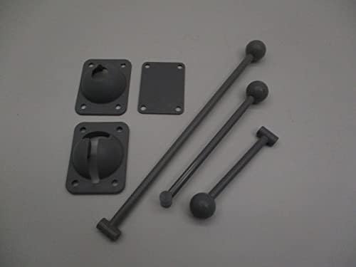 Truck Van Cargo Trailer Gray Plastic Door Holder Kit