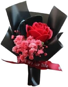 Galepromot Black Mini Dried Flower Bouquet Car Air Vent Clip