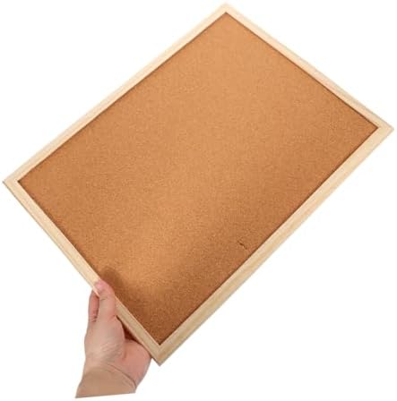 Office Memo Board Corkboard with White Frame Set Decorative