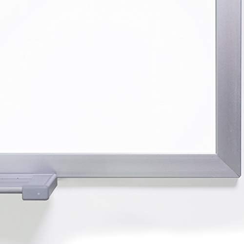 Ghent 4 x 10 Porcelain Magnetic Whiteboard with Frame