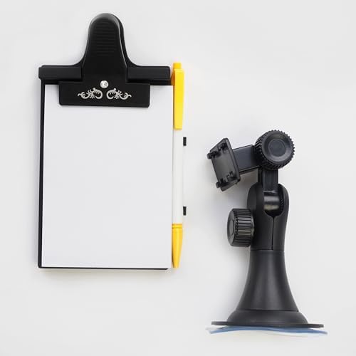 Mobi Lock Car Clip Board with Pen Holder and Pad Mount