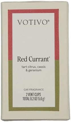 Votivo Red Currant Car Fragrance 2 Pack