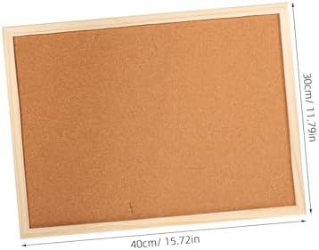 Office Memo Board Corkboard with White Frame Set Decorative