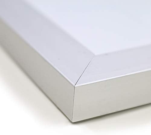 Ghent 4 x 10 Porcelain Magnetic Whiteboard with Frame