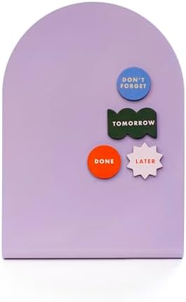 Kikkerland Inkerie Purple Magnetic Memo Board 1