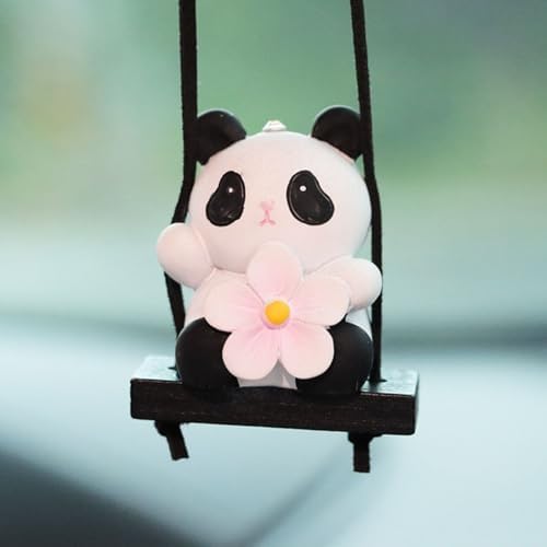 Cute Swinging Cartoon Animal Car Hanging Ornament Panda