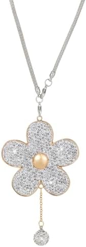 BESULEN Bling Daisy Flower Car Hanging Decor