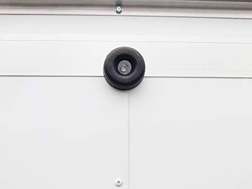 Red Hound Auto 3 Round Rubber Bumpers for Trailer Ramp Door