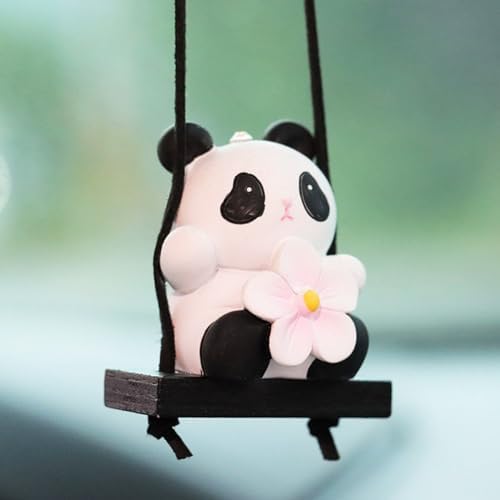 Cute Swinging Cartoon Animal Car Hanging Ornament Panda