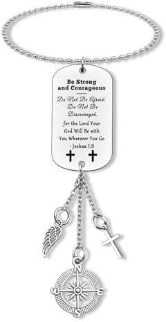 Christian Car Hanging Ornament - Faith Bible Pendant for Home and Vehicle