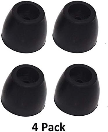 4-Pack Rubber Bumper Stop Cone for Trailer Ramp Door