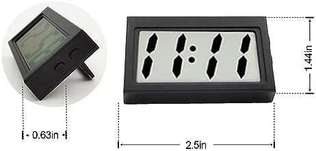 Shudyear Small Digital Clock with Jumbo LCD Display 1