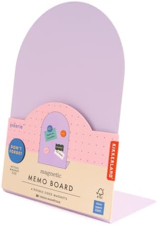 Kikkerland Inkerie Purple Magnetic Memo Board 1