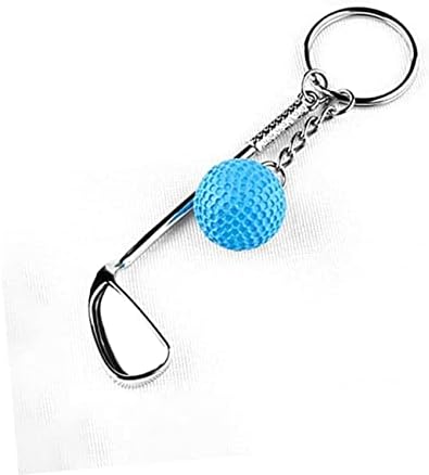 3pcs Golf Keychain Backpack Charms Durable Keyring Holders for Golf Lovers