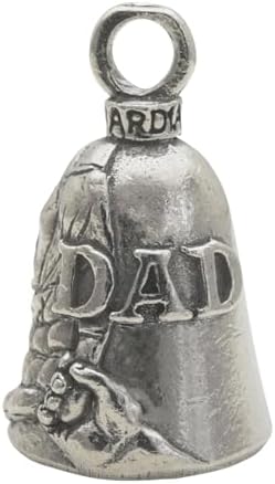 Guardian Bell Dad Good Luck Bell with Keyring and Gift Bag