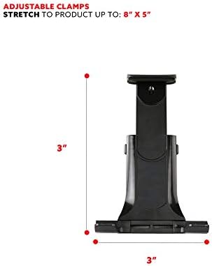 Sunny Health Fitness Universal Clamp Holder for Fitness Equipment