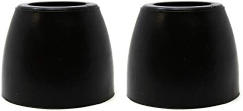 2 Pack Rubber Bumper Stop Cone for Cargo Trailer Ramp Door