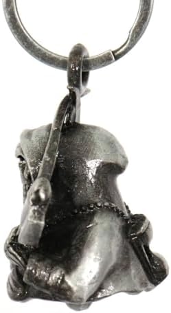 Milwaukee Leather Motorcycle Good Luck Bell Key Chain