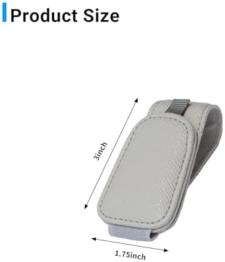Yuoyar 2 Pack Magnetic Sunglass Holder for Car Visor