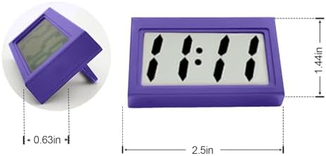 Shudyear Small Digital Clock with Jumbo LCD Display