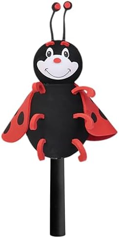 Cute Red Ladybug Car Antenna Topper Decor