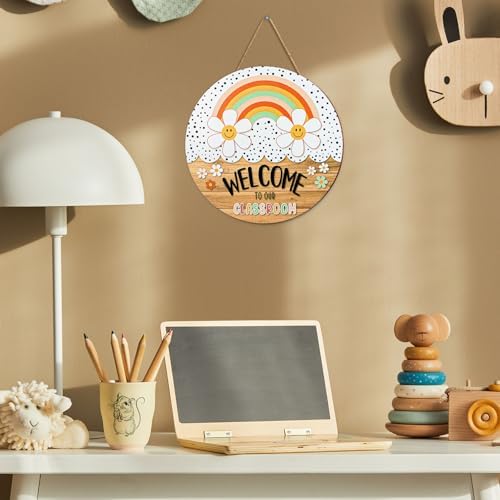 Boho Welcome Sign for Classroom Door Decor 114in