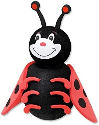 Cute Red Ladybug Car Antenna Topper Decor