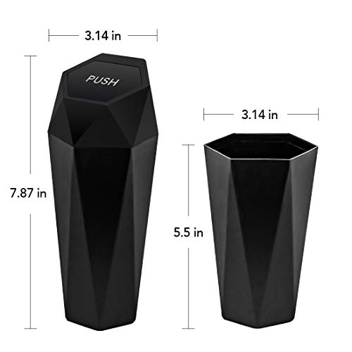 OUDEW Car Trash Can with 30 Detachable Bags