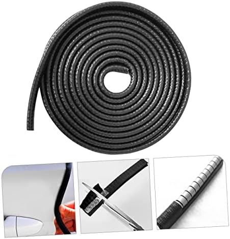 PartyKindom 5 Rolls Door Collision Seal Strip for Soundproofing and Weatherproofing