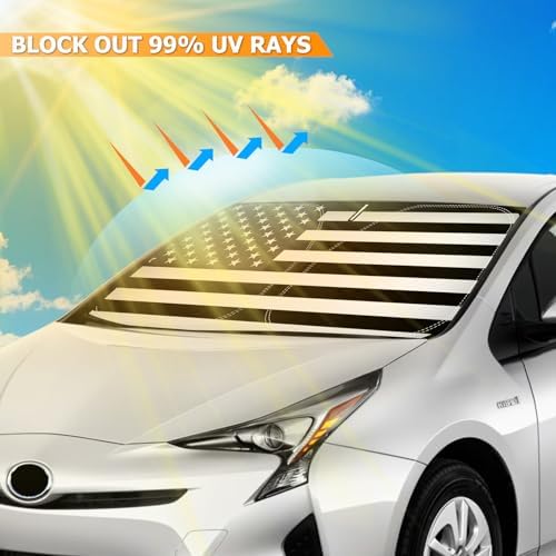 Bestview Windshield Sun Shade Custom Fit for 2016-2022 Toyota Prius