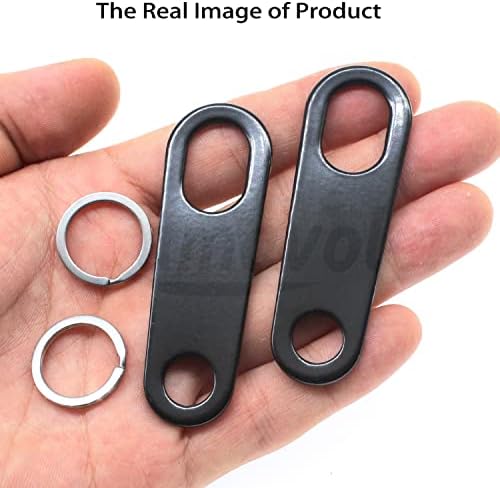 Amavoler Motorcycle Bell Hangers with Split Rings for Lucky Bells