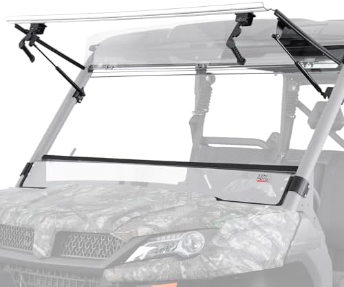 KEMIMOTO Flip Front Windshield for CFMOTO Uforce 1000 1000 XL