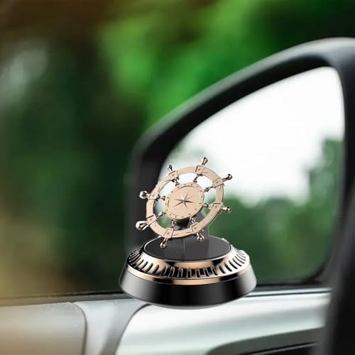 Solar-Powered Fidget Spinner Car Air Freshener