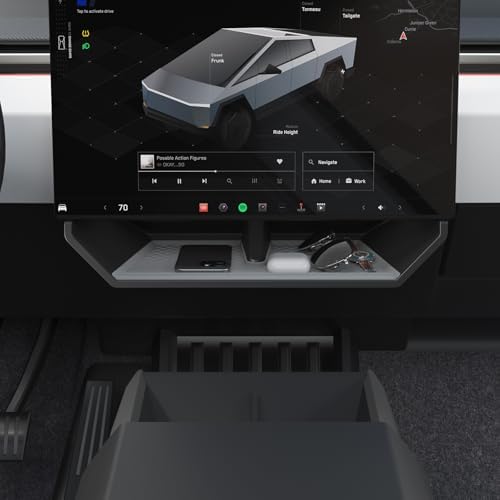 Under Screen Storage Box for Tesla Cybertruck 2024