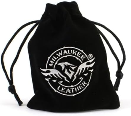 Milwaukee Leather Motorcycle Good Luck Bell Key Chain