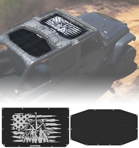 Xprite Adventure Sunshade for Jeep Wrangler JL 4 Door