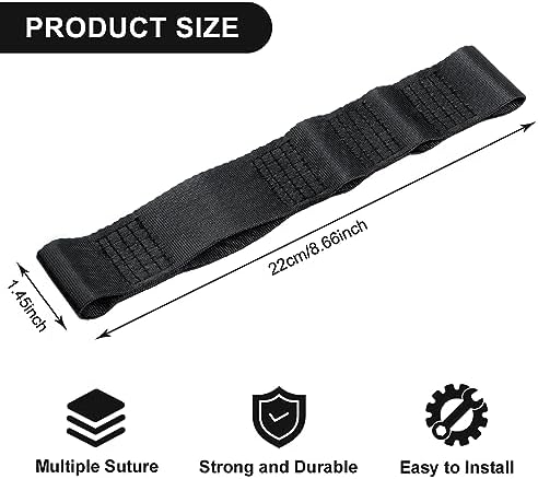 PYGHAP Jeep Door Limiting Straps 2PCS Heavy Duty Adjustable