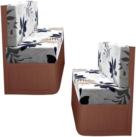 FUANGUI RV Dinette Cushion Covers Stretchable Camper Seats Replacement Washable Furniture Protector