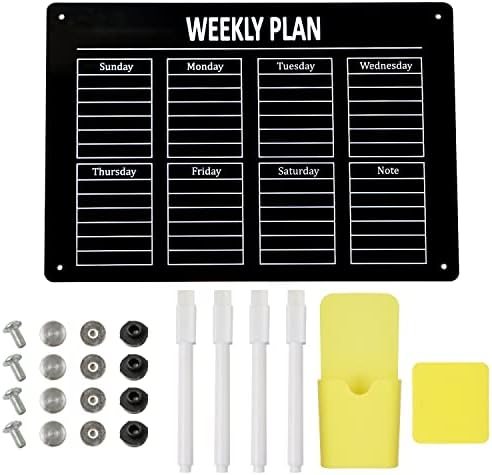DARENYI Magnetic Dry Erase Calendar Board Set