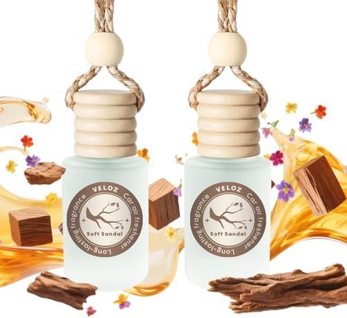 Veloz Hanging Car Air Freshener - Soft Sandal Scent