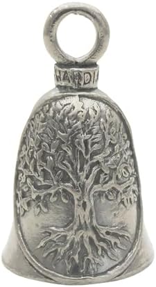 Guardian Bell Celtic Good Luck Bell with Keyring and Black Velvet Gift Bag