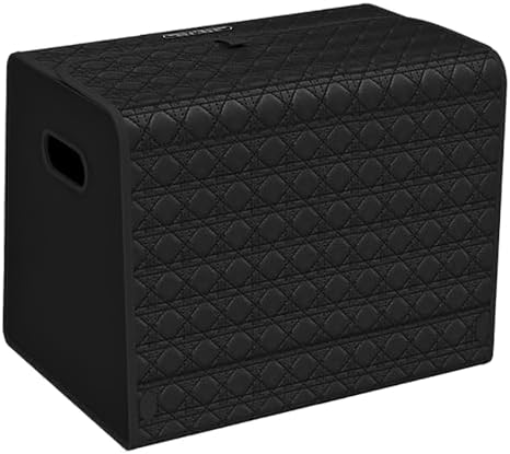 GMQ Car Trunk Organizer for SUV Large Capacity Black 1
