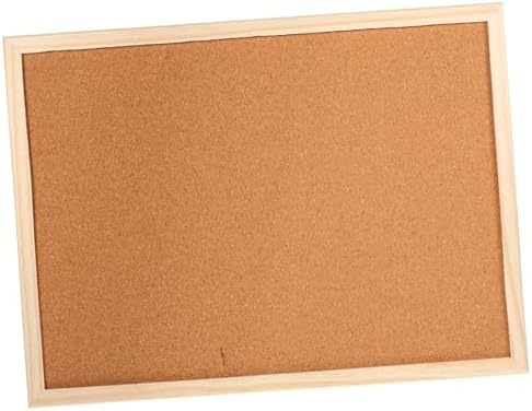 Office Memo Board Corkboard with White Frame Set Decorative