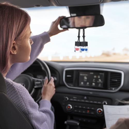 50 Pcs Refillable Car Diffuser Bottles