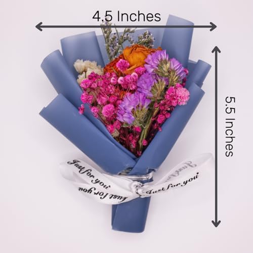 Cute Flower Bouquet Car Air Freshener with Clip and Adhesive