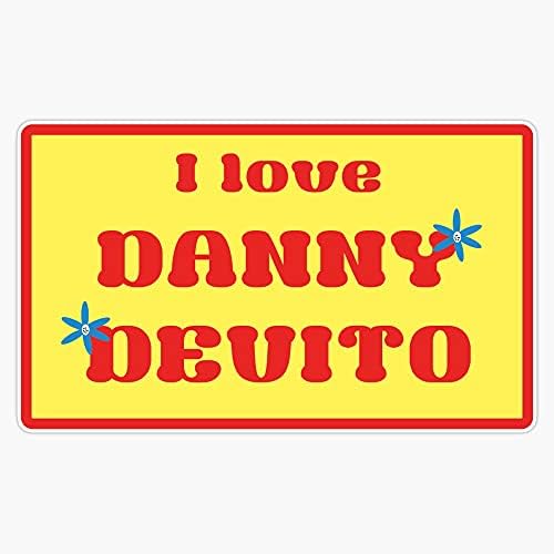 I Love Danny Devito Sticker Vinyl Decal 5 Inch