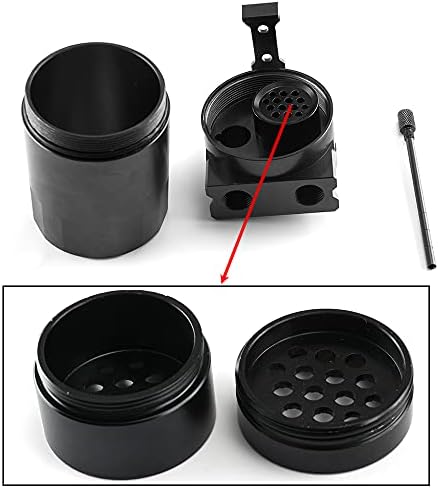 Aiuphing Oil Catch Can Kit Universal 300ml Aluminum