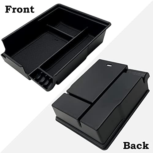 EVTIME Center Console Organizer for Hyundai Palisade 2020 2021 2022 Black